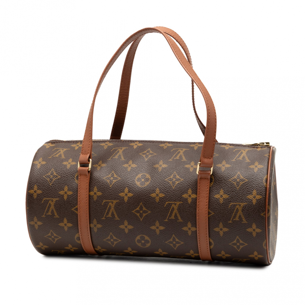 Louis Vuitton Papillon 30 Canvas Trunk Handbag Monogram