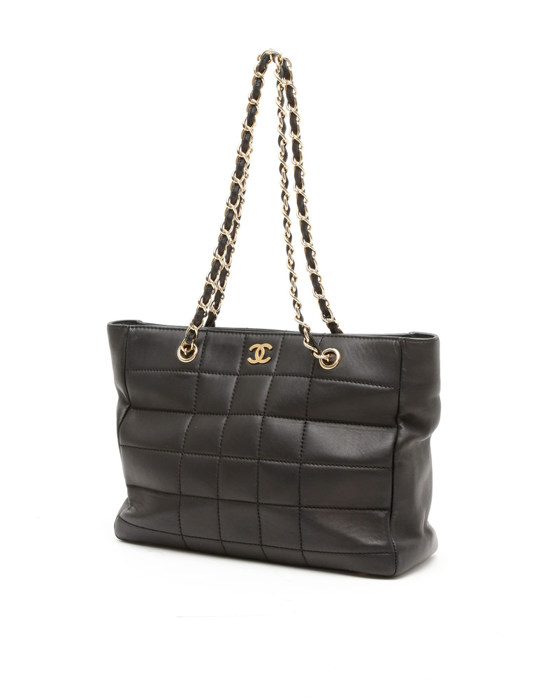 Chanel Chocolate Bar Tote Bag