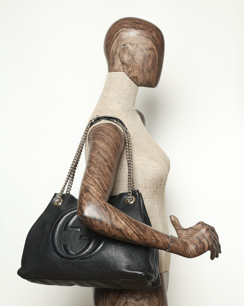 Gucci Medium GG Soho Chain Shoulder Bag