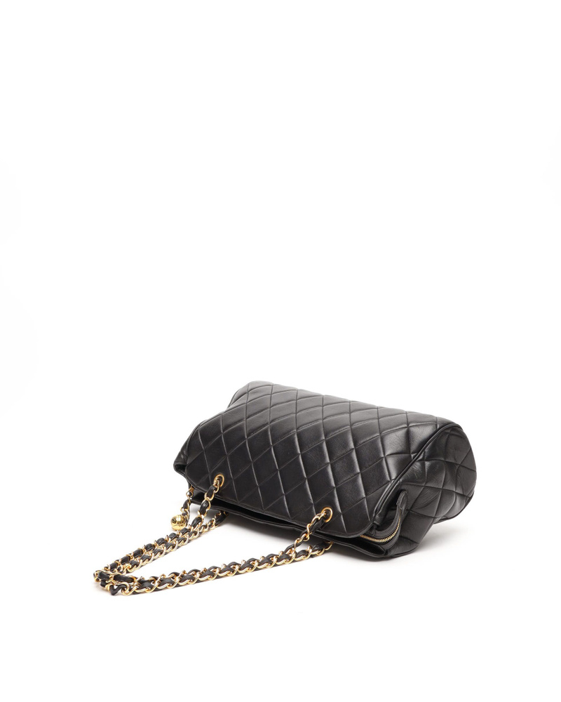 Chanel Quilted Chain Hobo Bag