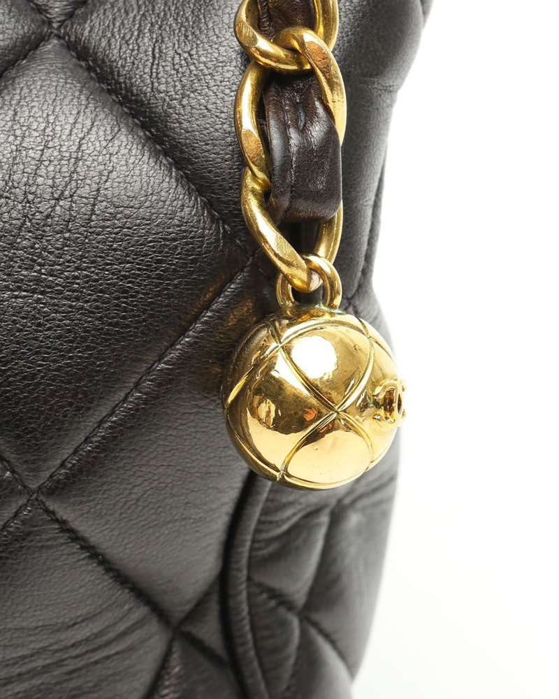 Chanel Quilted Chain Hobo Bag