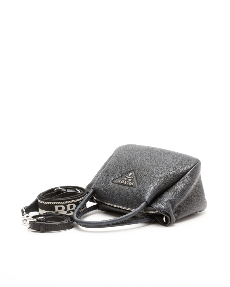 Prada Medium Vitello Daino Soft Zippered Bag