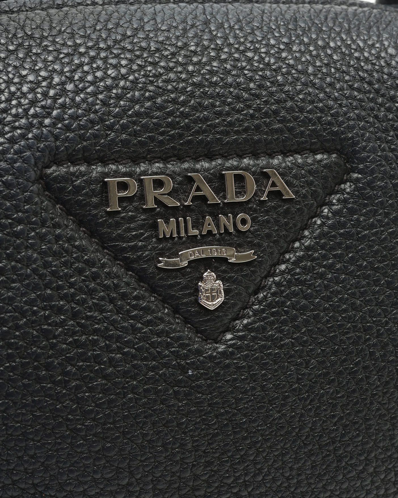 Prada Medium Vitello Daino Soft Zippered Bag