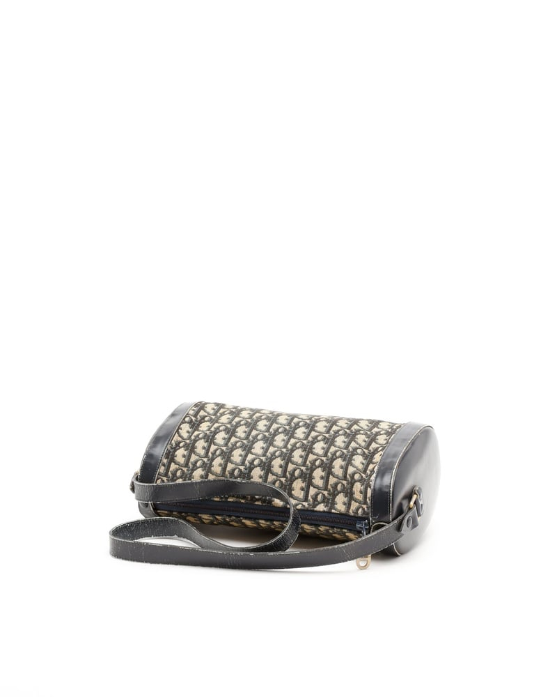 Christian Dior Oblique Mini Boston Shoulder Bag