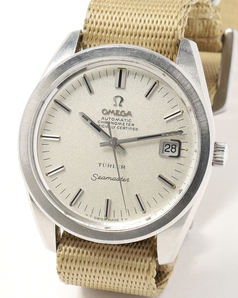 Omega Seamaster 37mm Türler Signed 1968 Watch