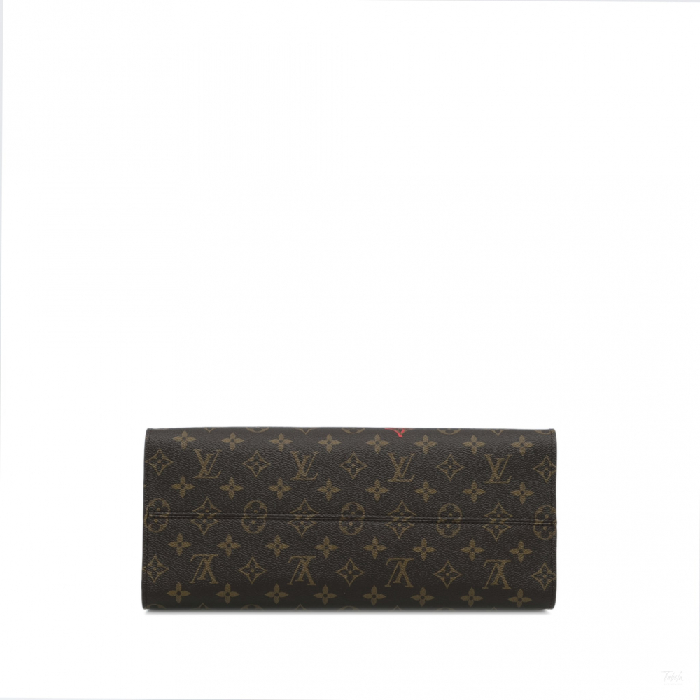 Louis Vuitton Onthego MM Canvas Limited Edition Monogram Fall In Love Shopper Handbag Monogram