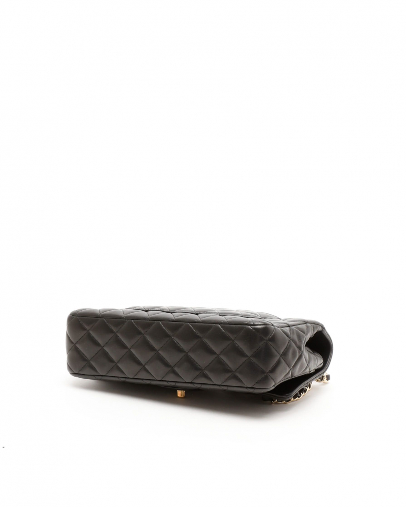 Chanel Classic Medium Valentines Heart Charm Single Flap Bag