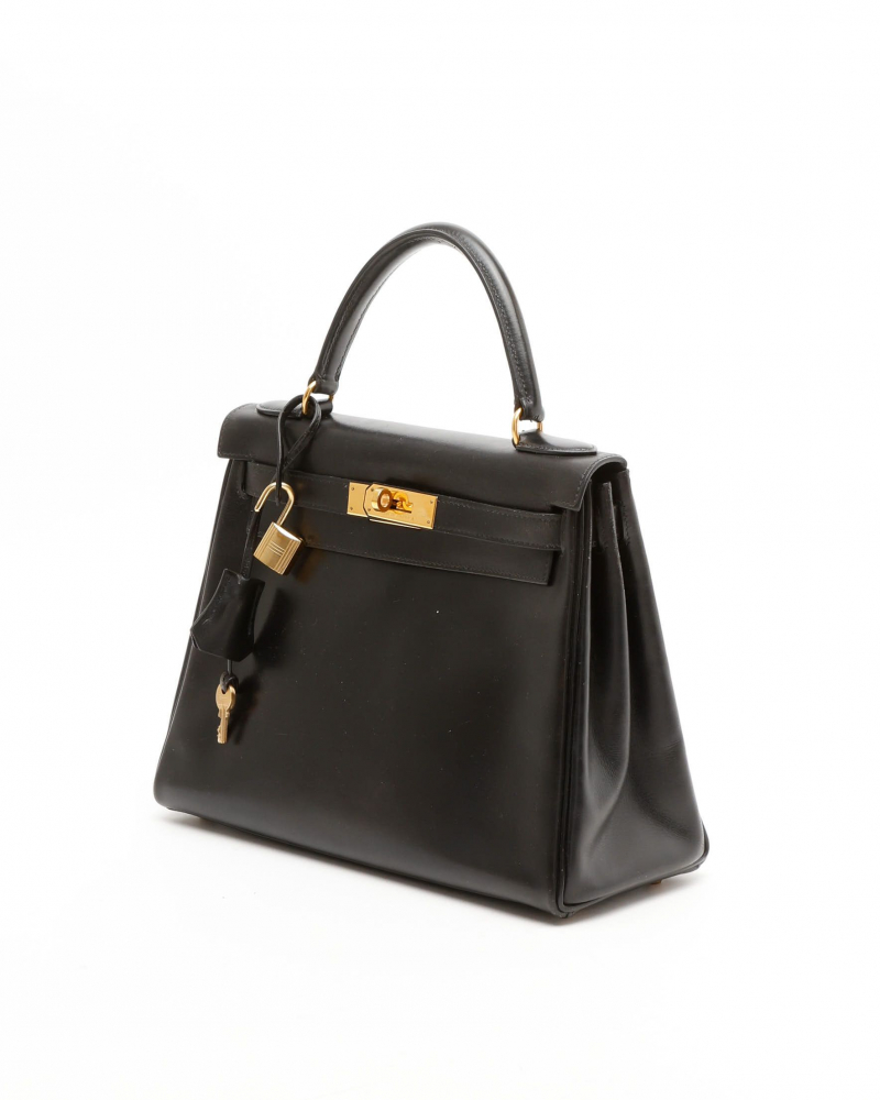 Hermès Kelly Box 28 Retourne Bag