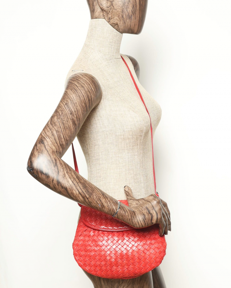 Bottega Veneta Intrecciato Crossbody Bag