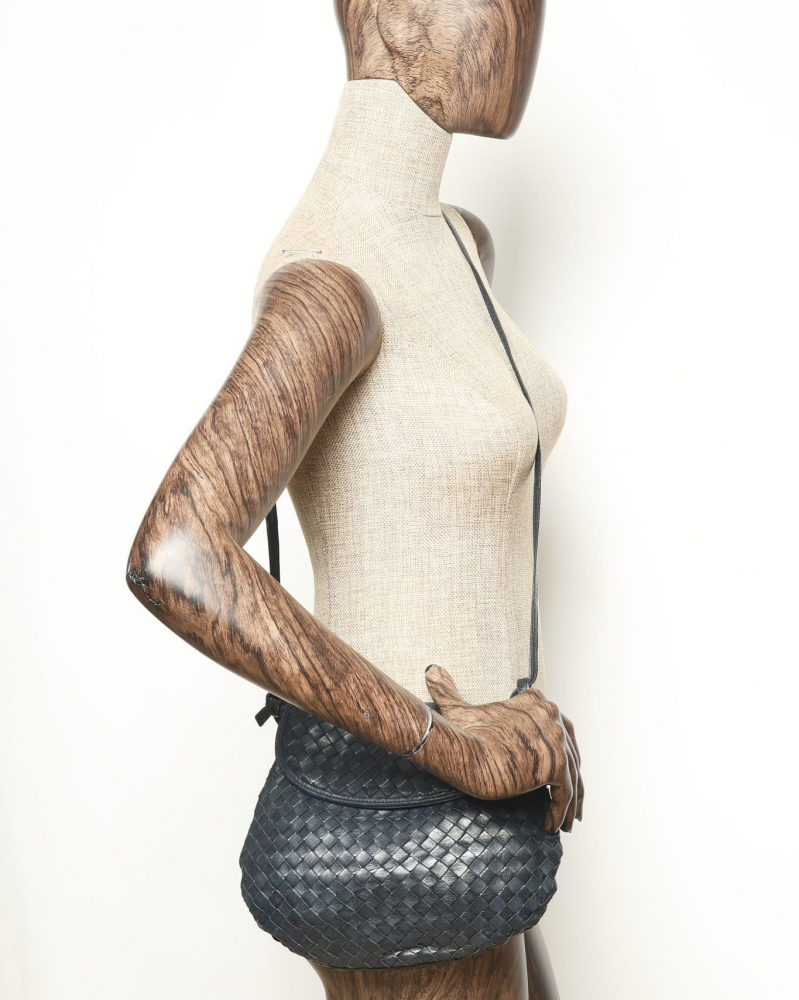Bottega Veneta Intrecciato Crossbody Bag