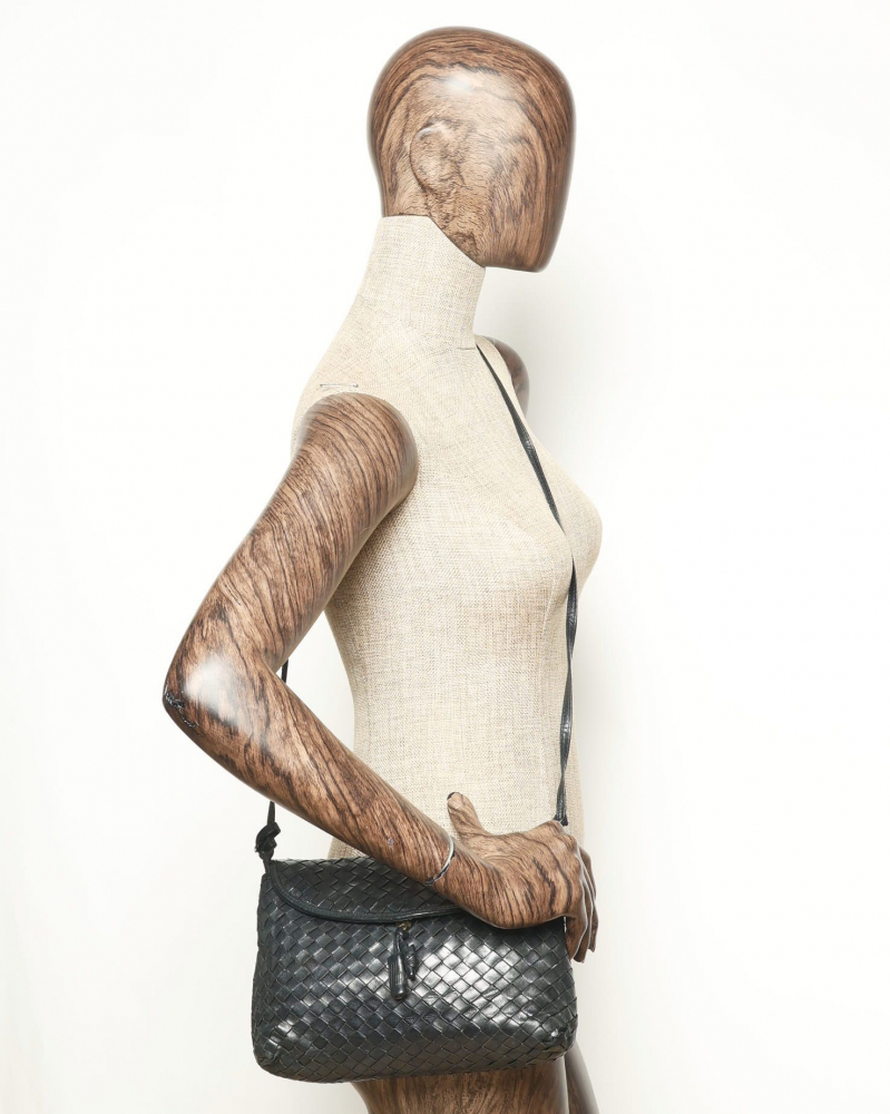 Bottega Veneta Intrecciato Crossbody Bag