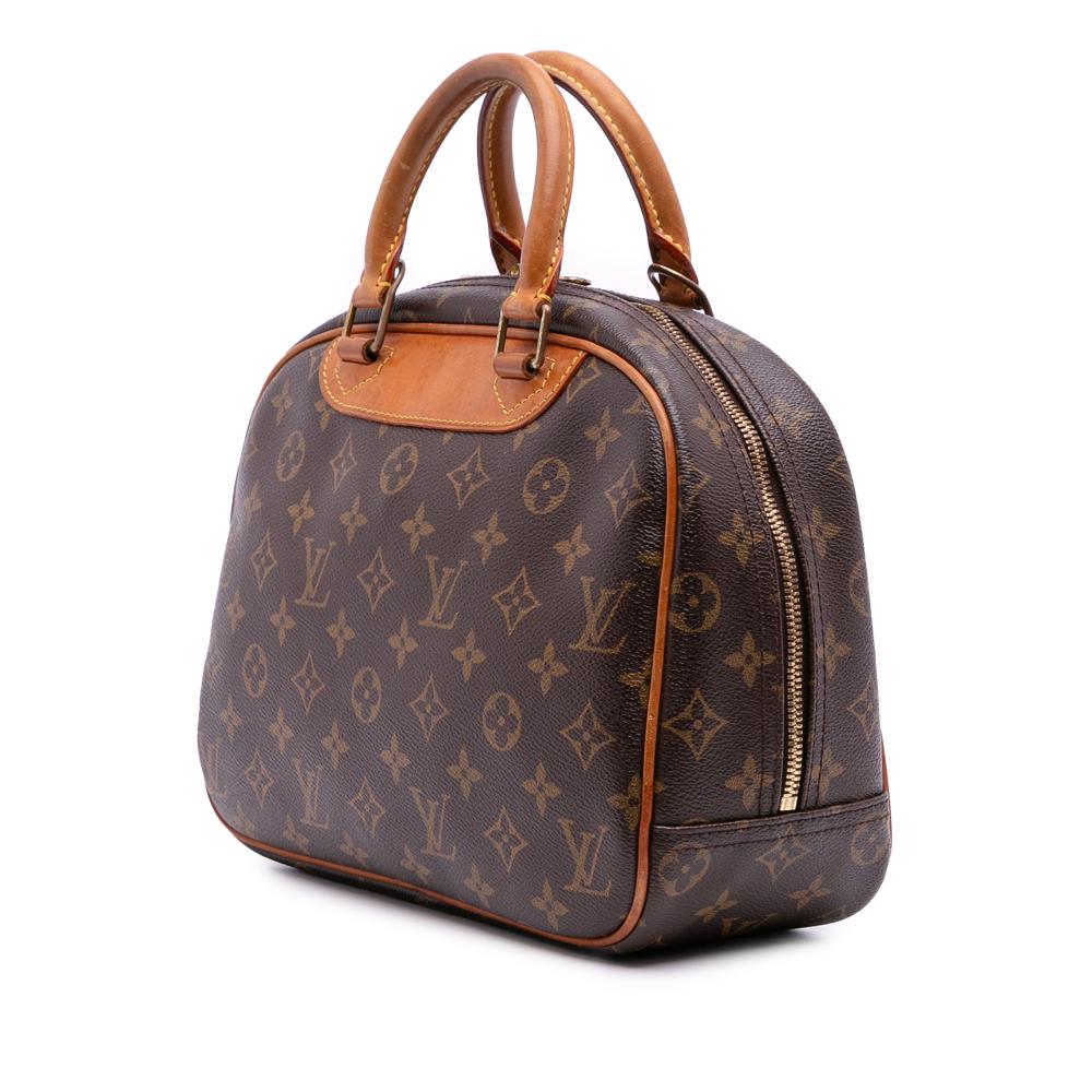 Louis Vuitton B Louis Vuitton Brown Monogram Canvas Canvas Monogram Trouville France