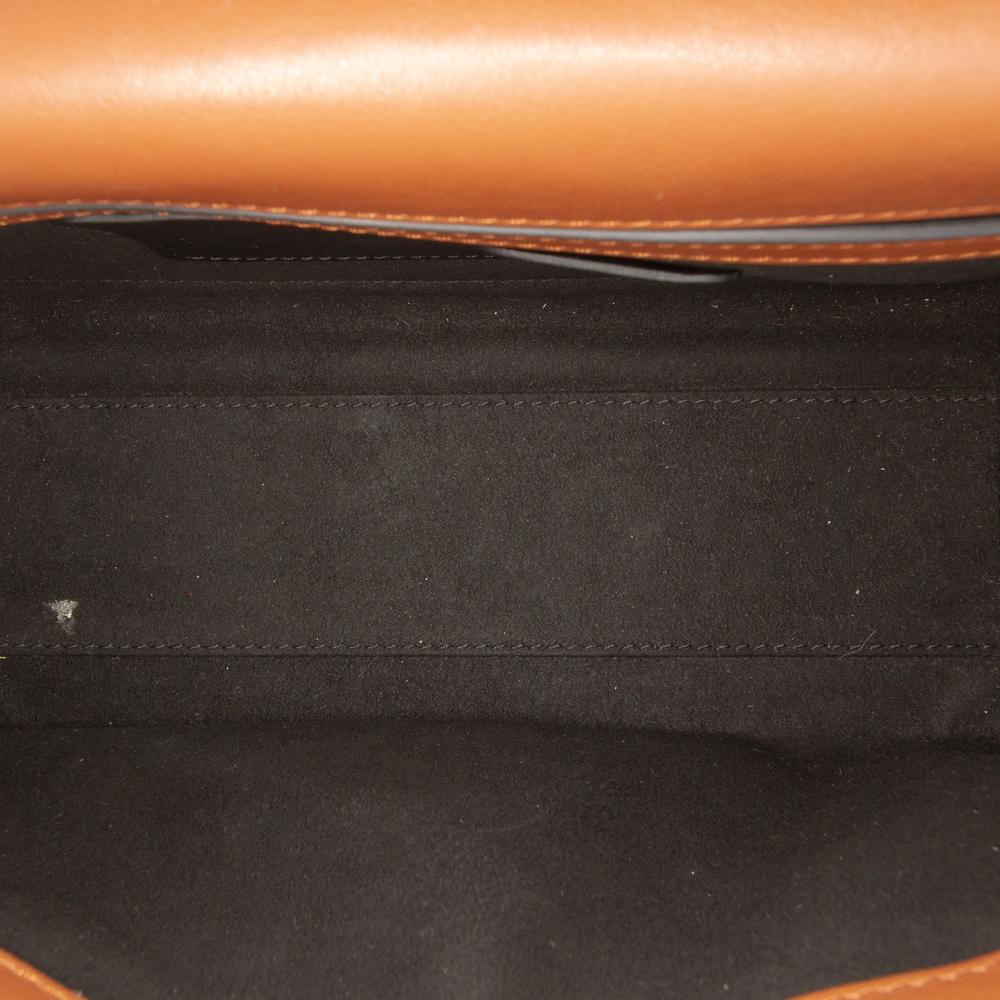 Alexander McQueen AB Alexander McQueen Brown Calf Leather Medium The Story Shoulder Bag Italy