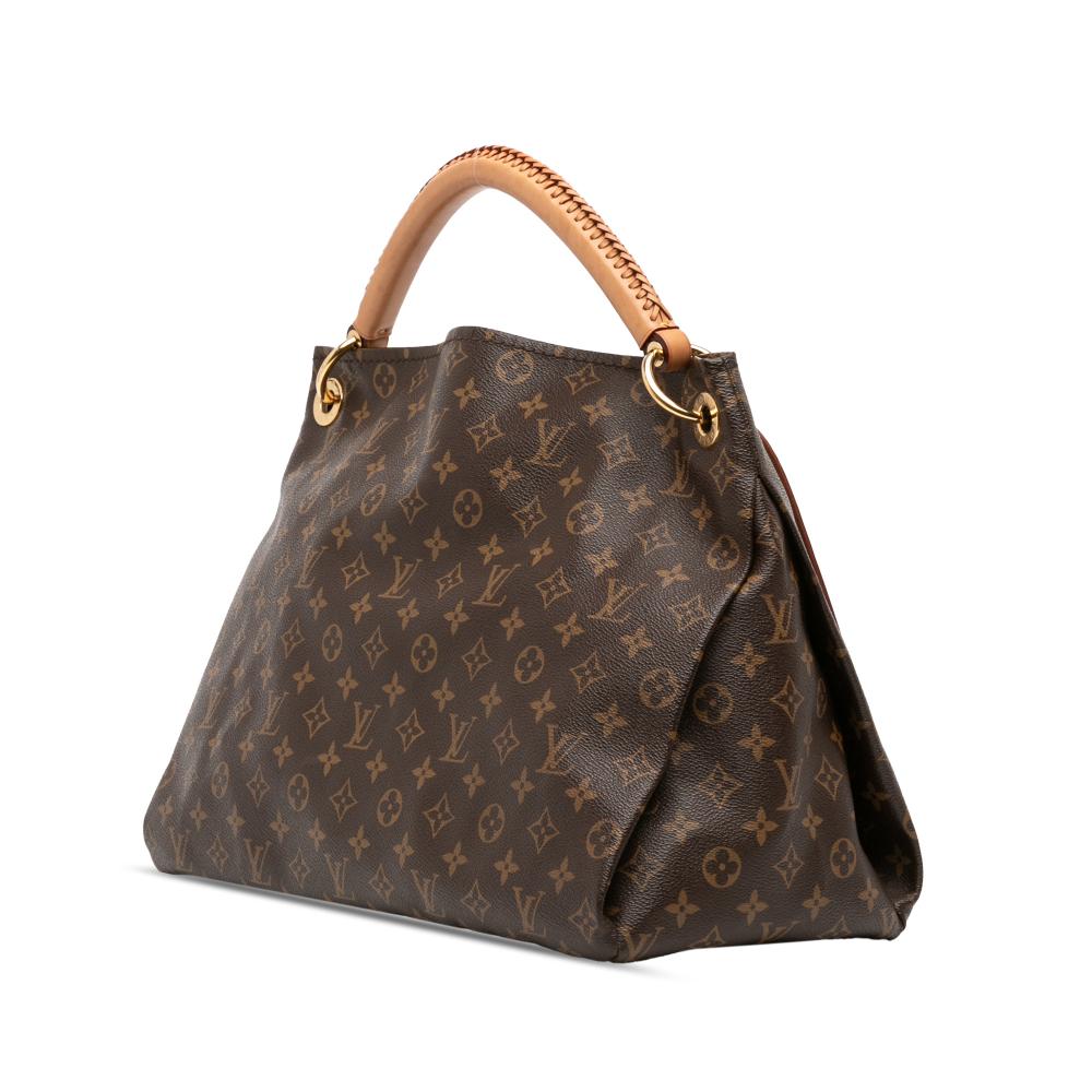 Louis Vuitton B Louis Vuitton Brown Monogram Canvas Fabric Monogram Artsy MM France