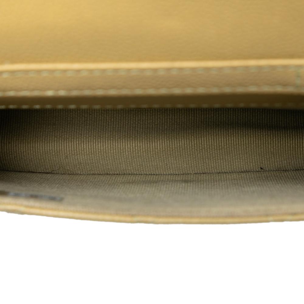 Chanel B Chanel Green Olive Green Caviar Leather Leather Classic Caviar Chain Belt Bag Italy