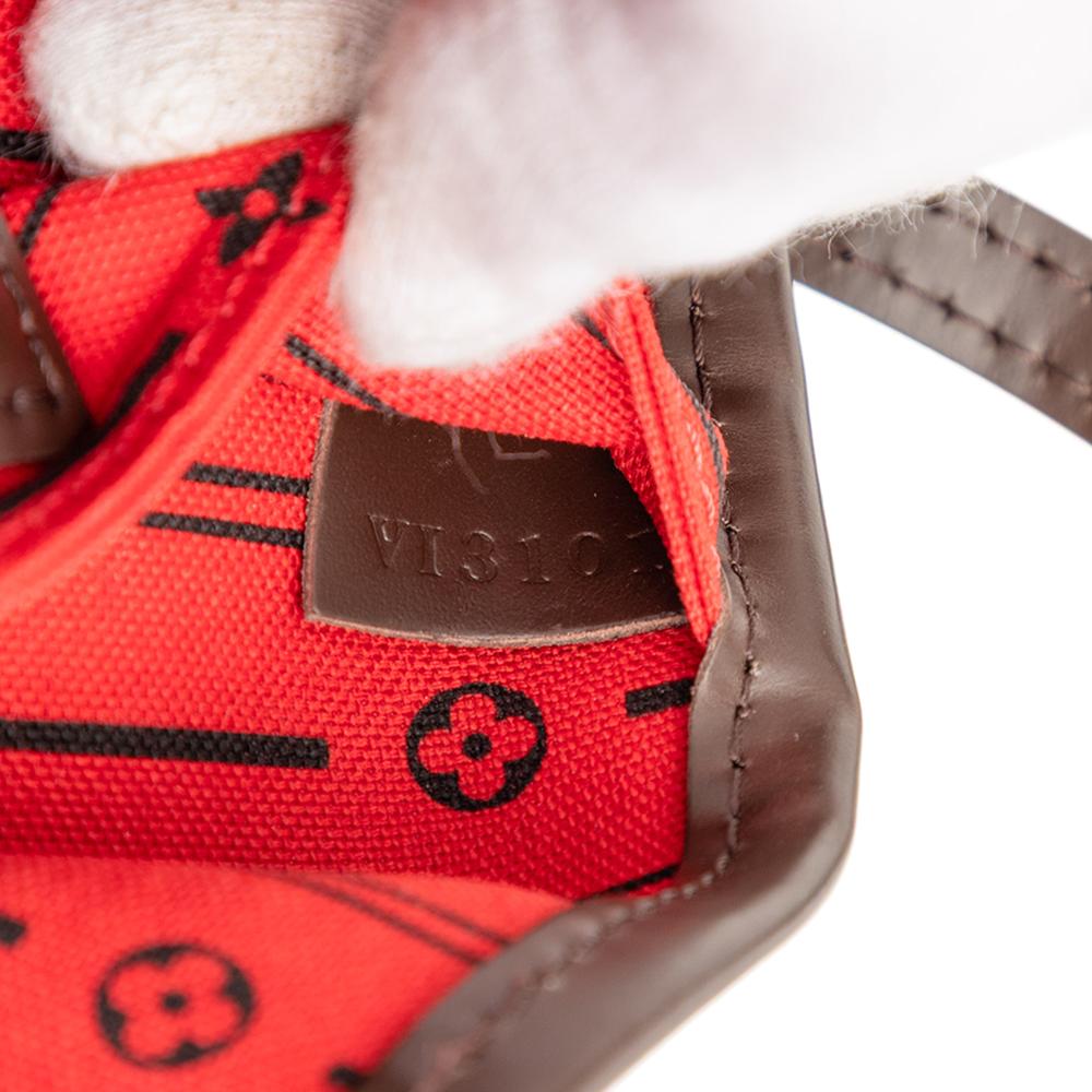 Louis Vuitton AB Louis Vuitton Brown Damier Canvas Fabric Damier Ebene Neverfull PM France