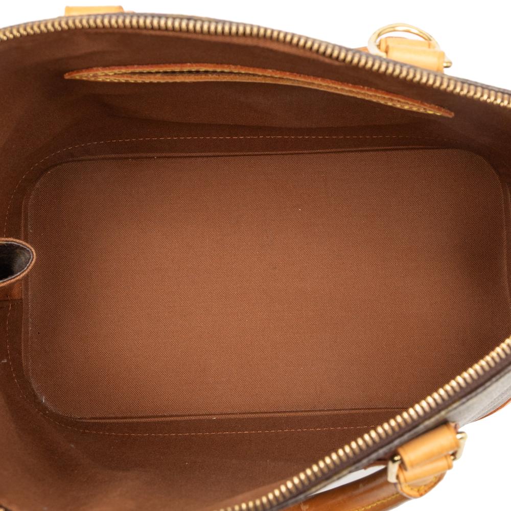 Louis Vuitton B Louis Vuitton Brown Monogram Canvas Fabric Monogram Alma PM France