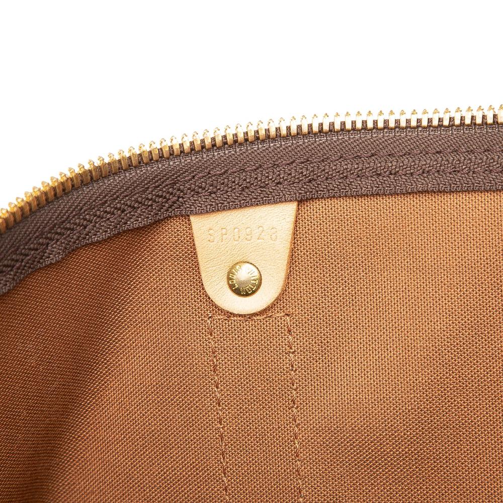 Louis Vuitton B Louis Vuitton Brown Monogram Canvas Fabric Monogram Keepall 45 France