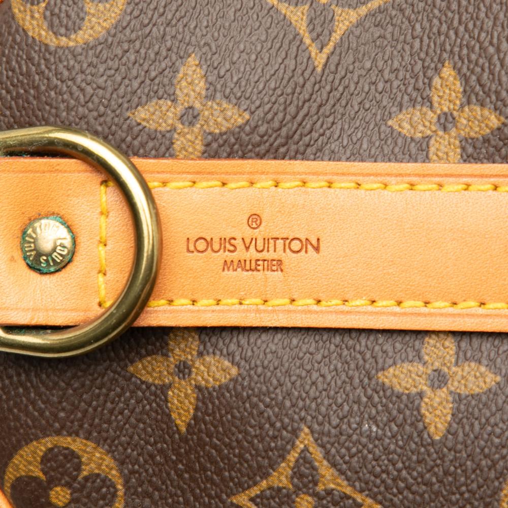 Louis Vuitton B Louis Vuitton Brown Monogram Canvas Fabric Monogram Keepall Bandouliere 50 United States