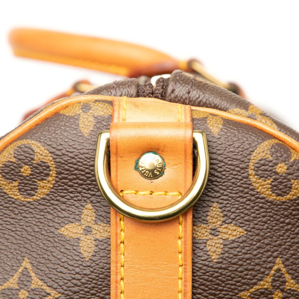 Louis Vuitton B Louis Vuitton Brown Monogram Canvas Fabric Monogram Keepall Bandouliere 50 United States