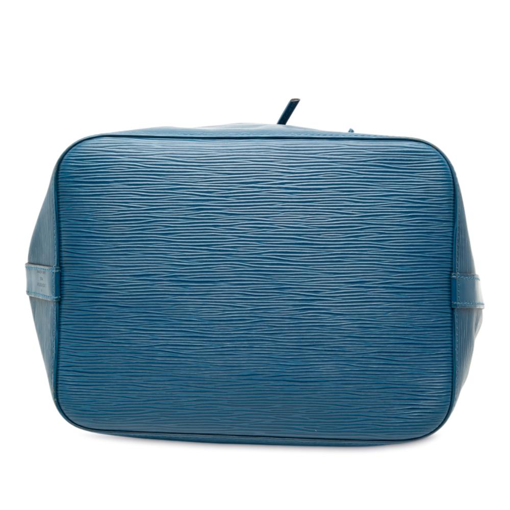 Louis Vuitton B Louis Vuitton Blue Epi Leather Leather Epi Petit Noe France