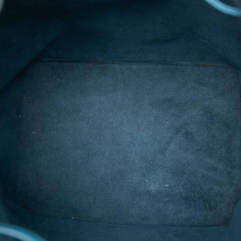 Louis Vuitton B Louis Vuitton Blue Epi Leather Leather Epi Petit Noe France