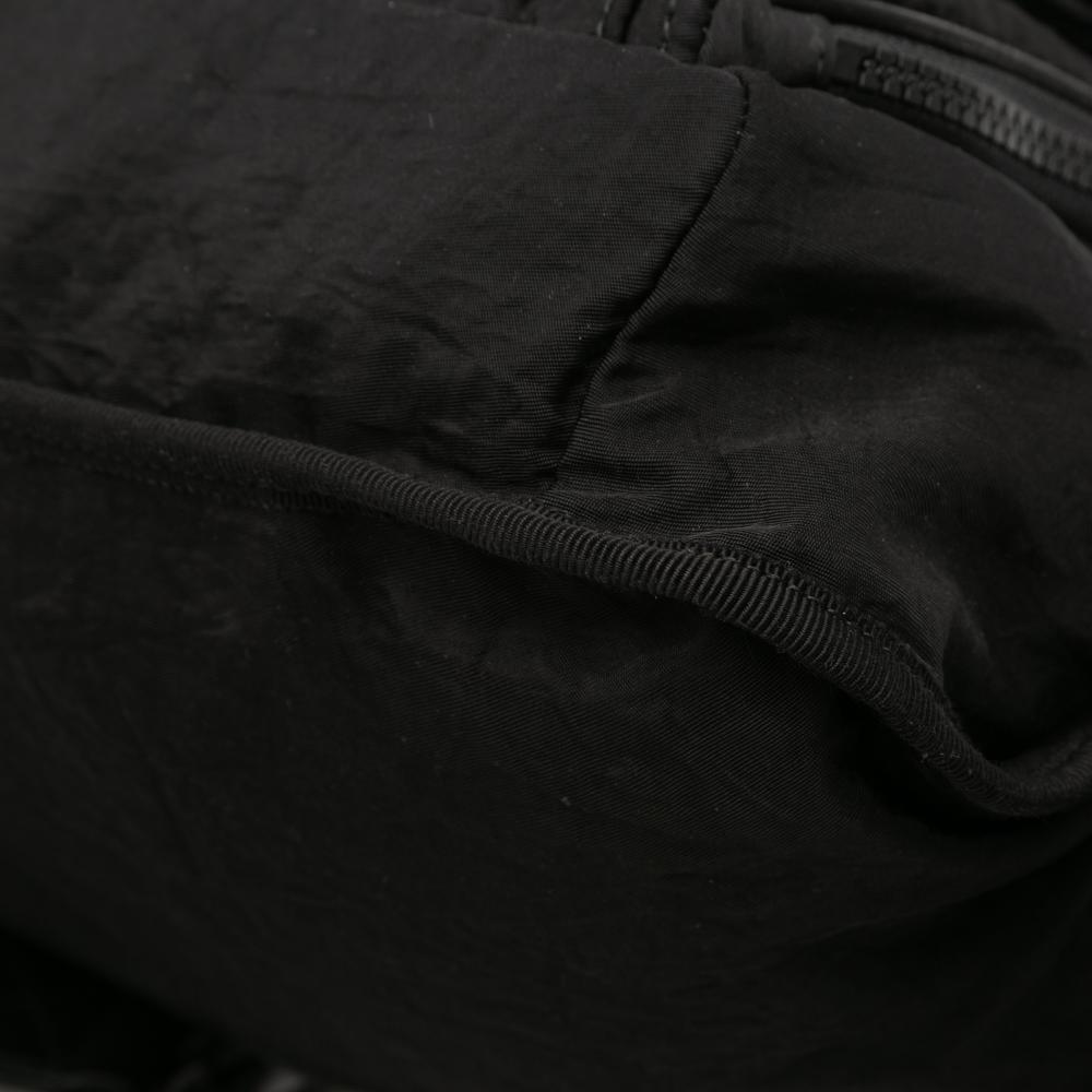 Gucci AB Gucci Black Nylon Fabric 80s Patch Convertible Belt Bag Italy