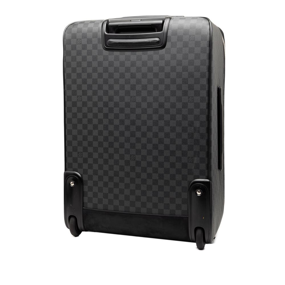 Louis Vuitton B Louis Vuitton Black Damier Canvas Fabric Damier Graphite Pegase 65 France