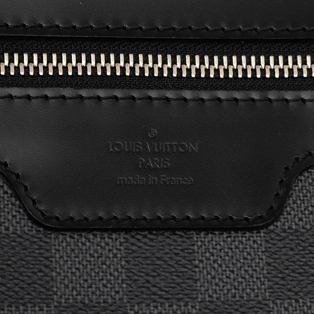 Louis Vuitton B Louis Vuitton Black Damier Canvas Fabric Damier Graphite Pegase 65 France