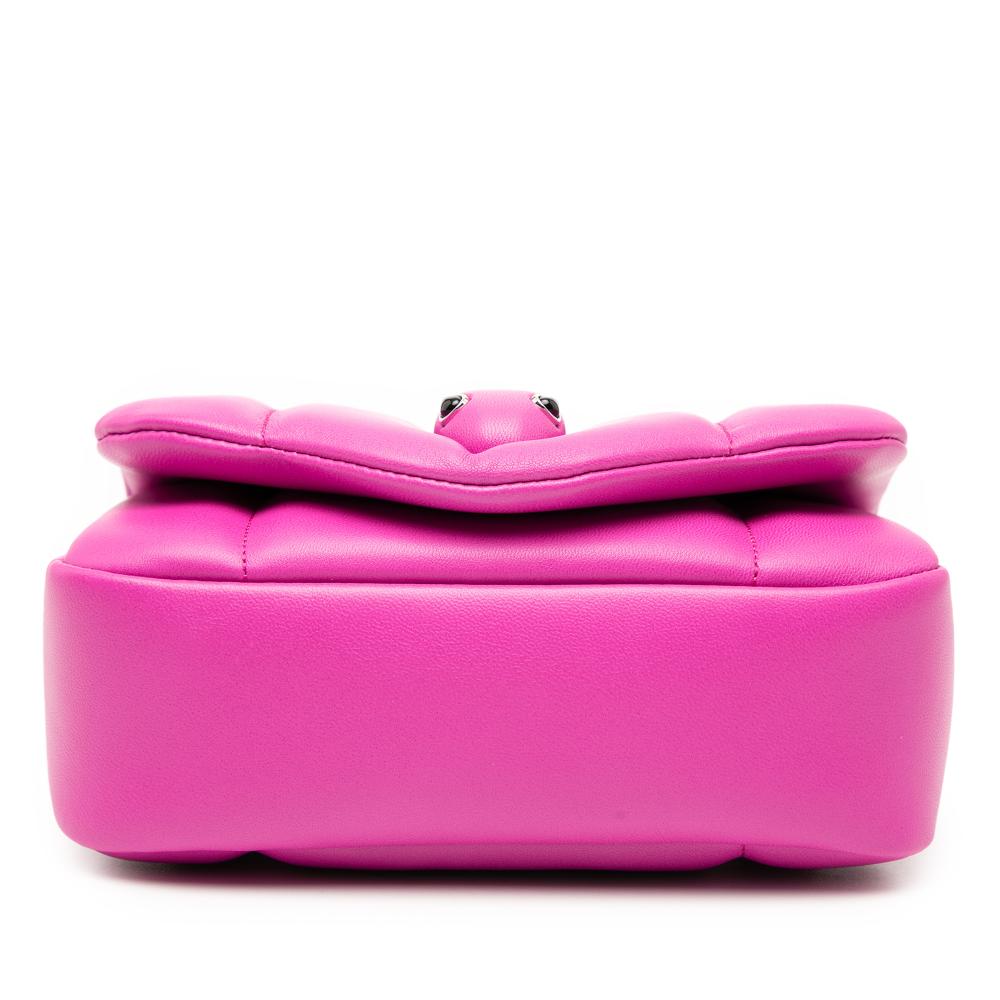 Bvlgari AB Bvlgari Pink Nappa Leather Leather Ambush Nappa Serpenti Convertible Belt Bag Italy