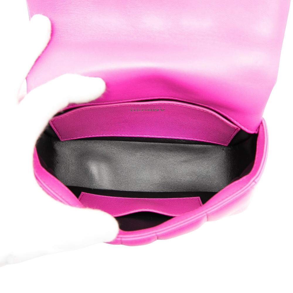 Bvlgari AB Bvlgari Pink Nappa Leather Leather Ambush Nappa Serpenti Convertible Belt Bag Italy