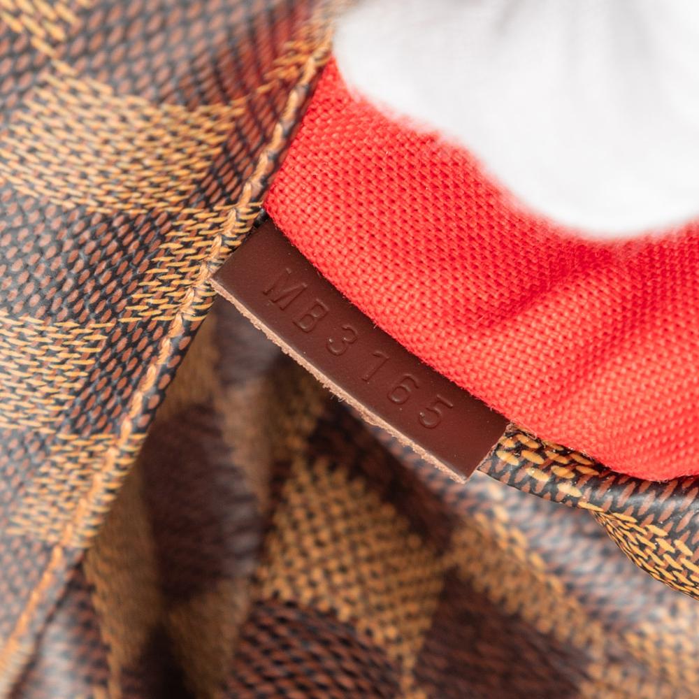 Louis Vuitton B Louis Vuitton Brown Damier Canvas Fabric Damier Ebene Totally MM France