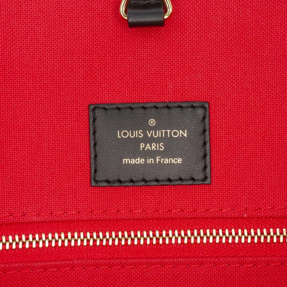 Louis Vuitton AB Louis Vuitton Brown Monogram Canvas Fabric Monogram Reverse Giant OnTheGo GM France
