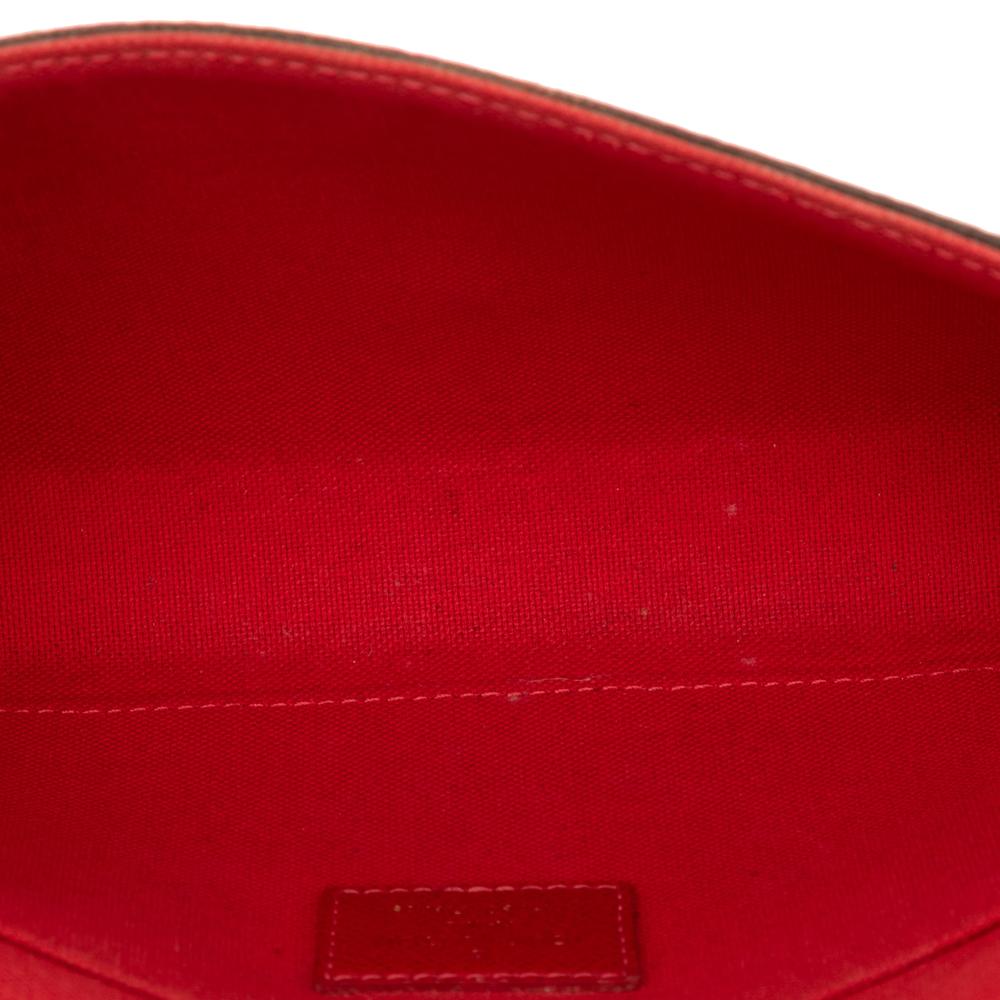 Louis Vuitton B Louis Vuitton Brown Damier Canvas Fabric Damier Ebene Pochette Felicie France