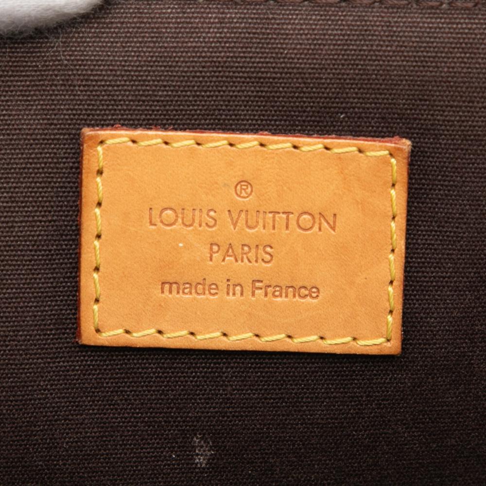 Louis Vuitton B Louis Vuitton Purple Vernis Leather Leather Monogram Vernis Bellevue PM France