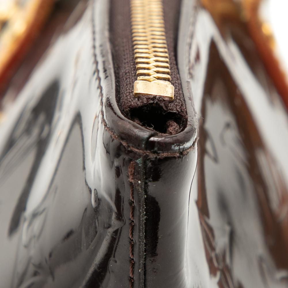 Louis Vuitton B Louis Vuitton Purple Vernis Leather Leather Monogram Vernis Bellevue PM France