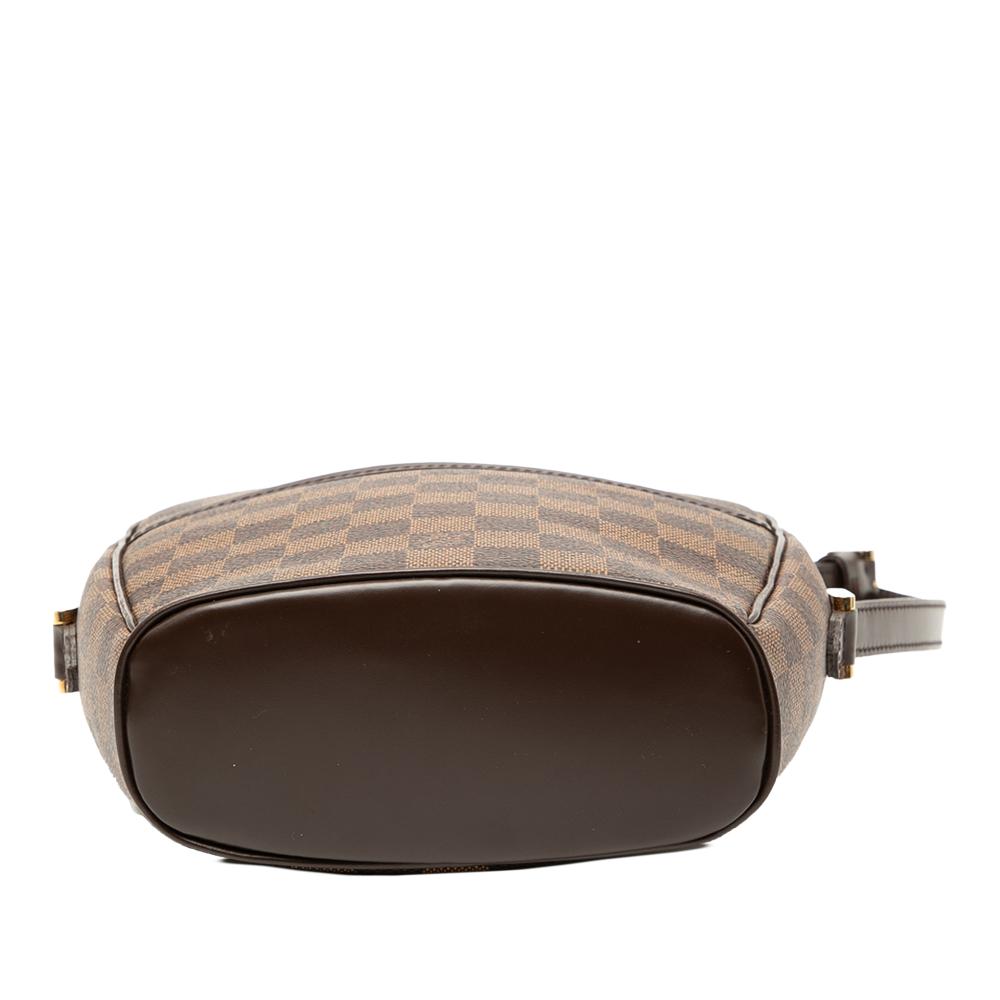 Louis Vuitton B Louis Vuitton Brown Damier Canvas Fabric Damier Ebene Ipanema PM France