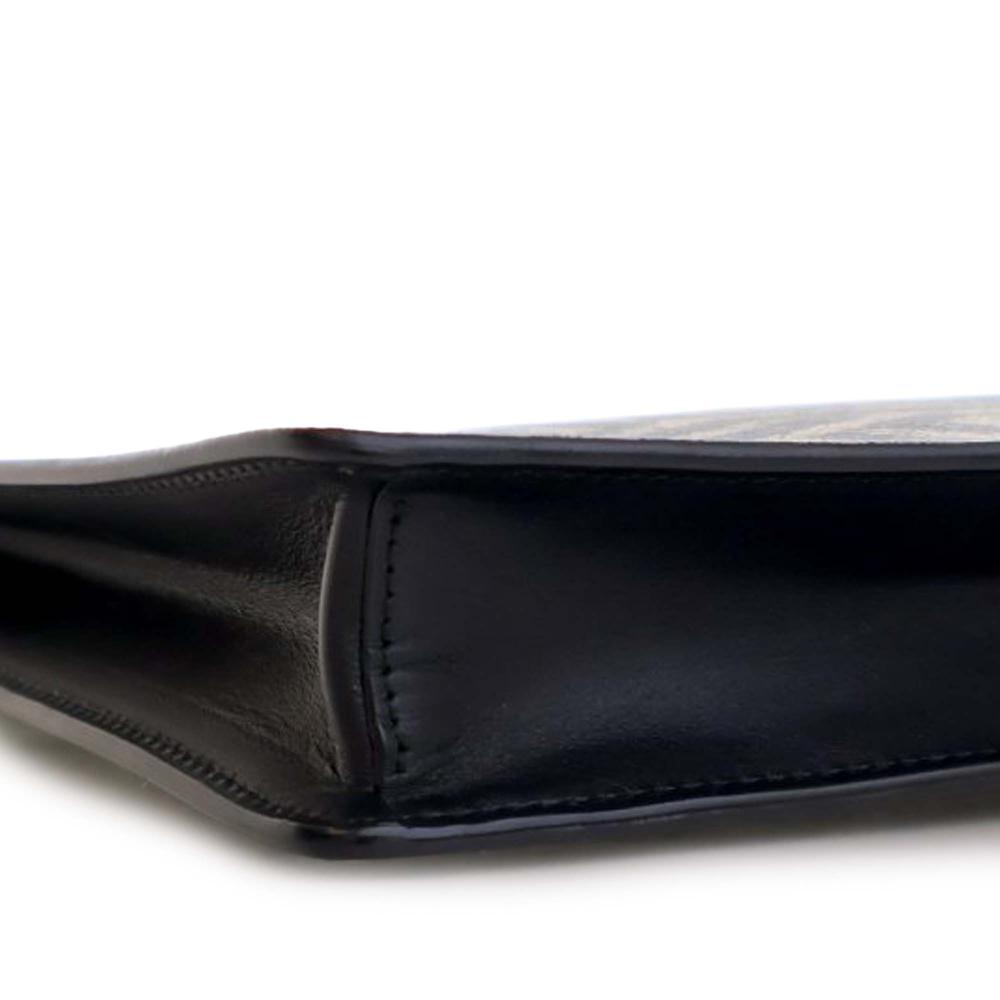 Gucci AB Gucci Brown Beige Coated Canvas Fabric GG Supreme Caleido Web Messenger Bag Italy