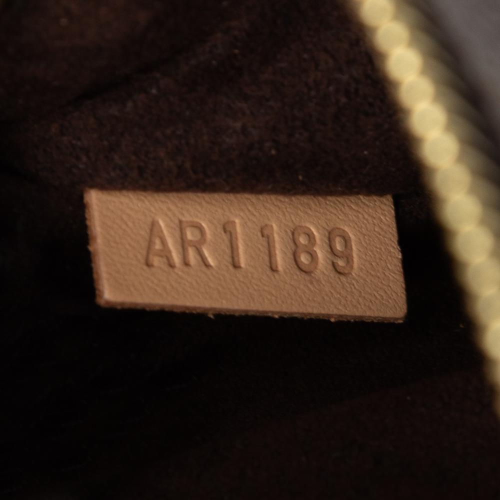 Louis Vuitton B Louis Vuitton Brown Monogram Canvas Fabric Monogram Pochette Metis France