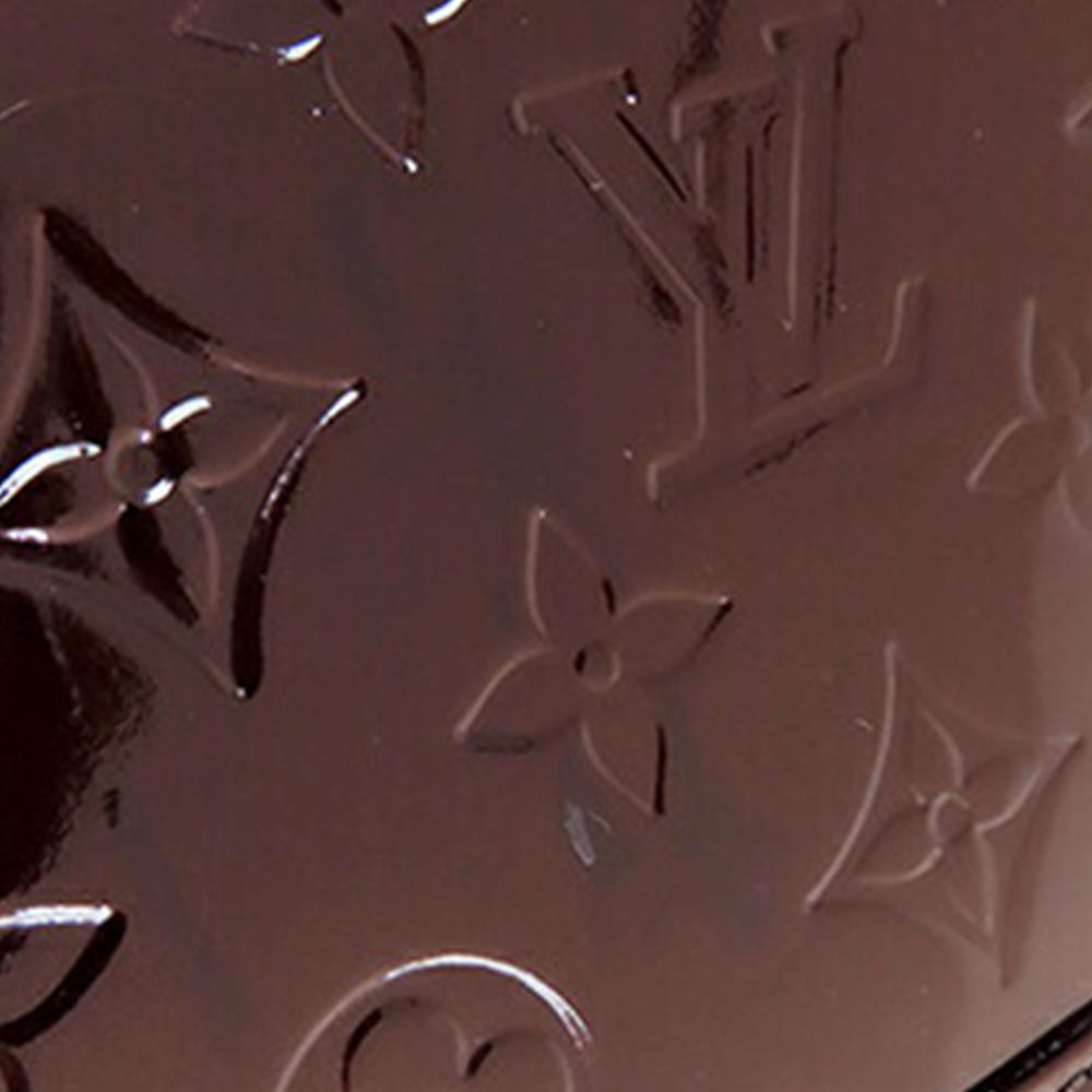 Louis Vuitton B Louis Vuitton Purple Vernis Leather Leather Monogram Vernis Alma PM France