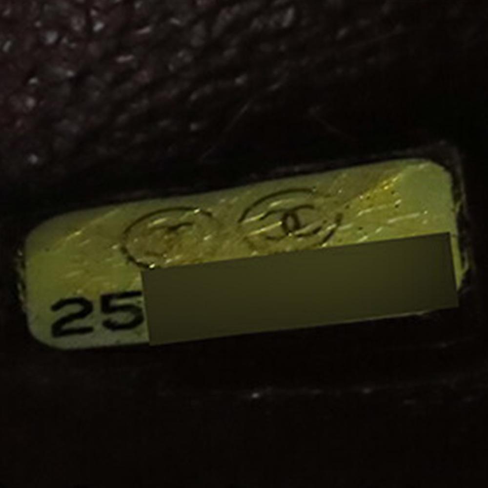 Chanel B Chanel Black Lambskin Leather Leather Medium Classic Lambskin Double Flap France