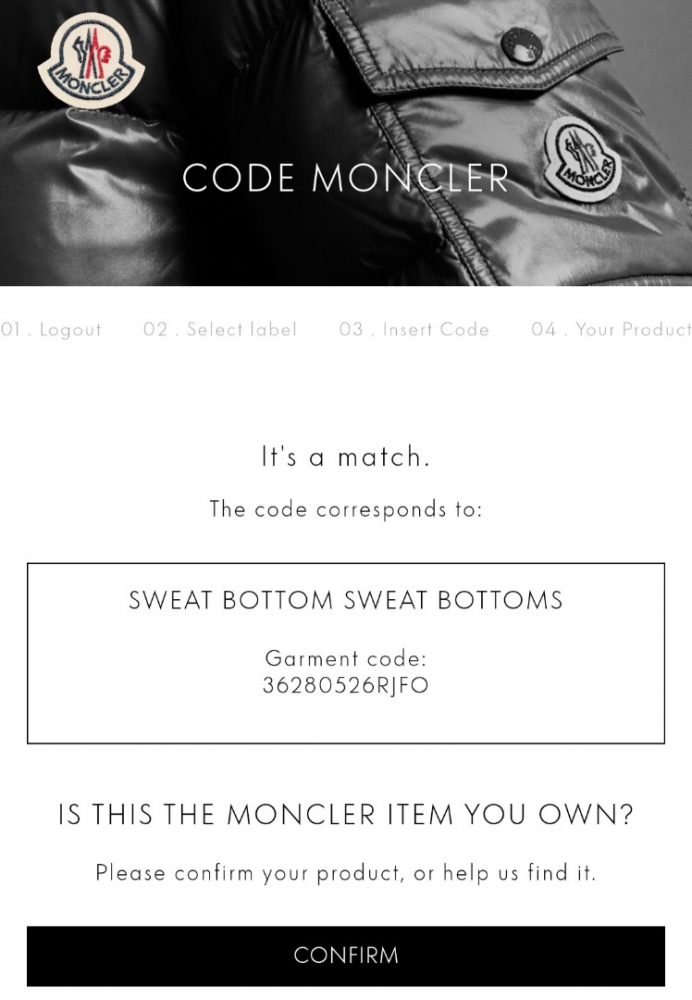 Moncler Sweat Bottom