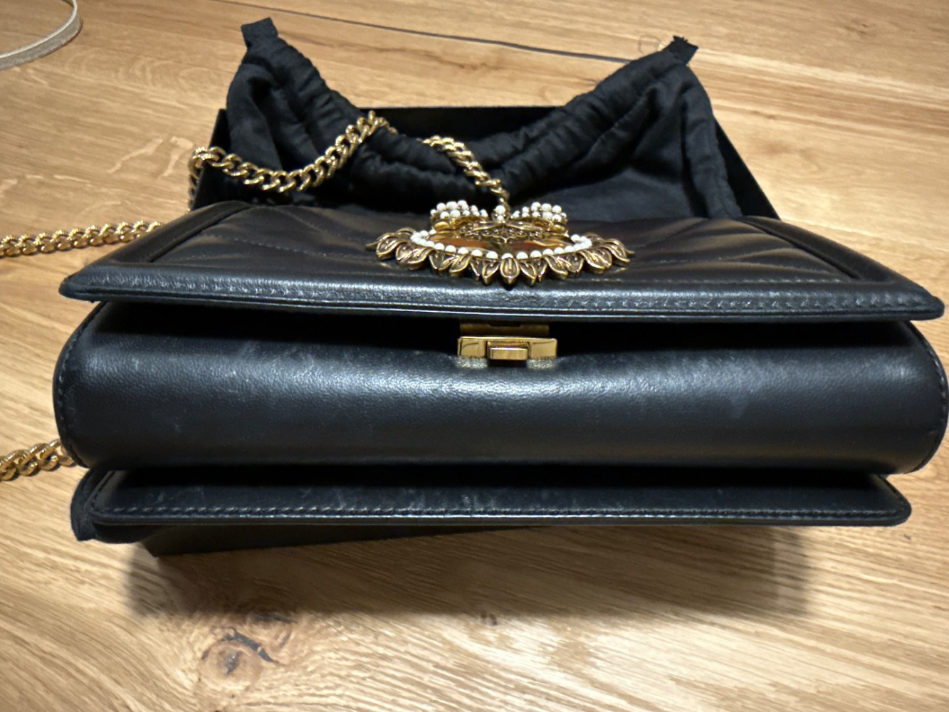 Dolce&Gabbana Devotion Sac à bandoulière moyen comme neuf