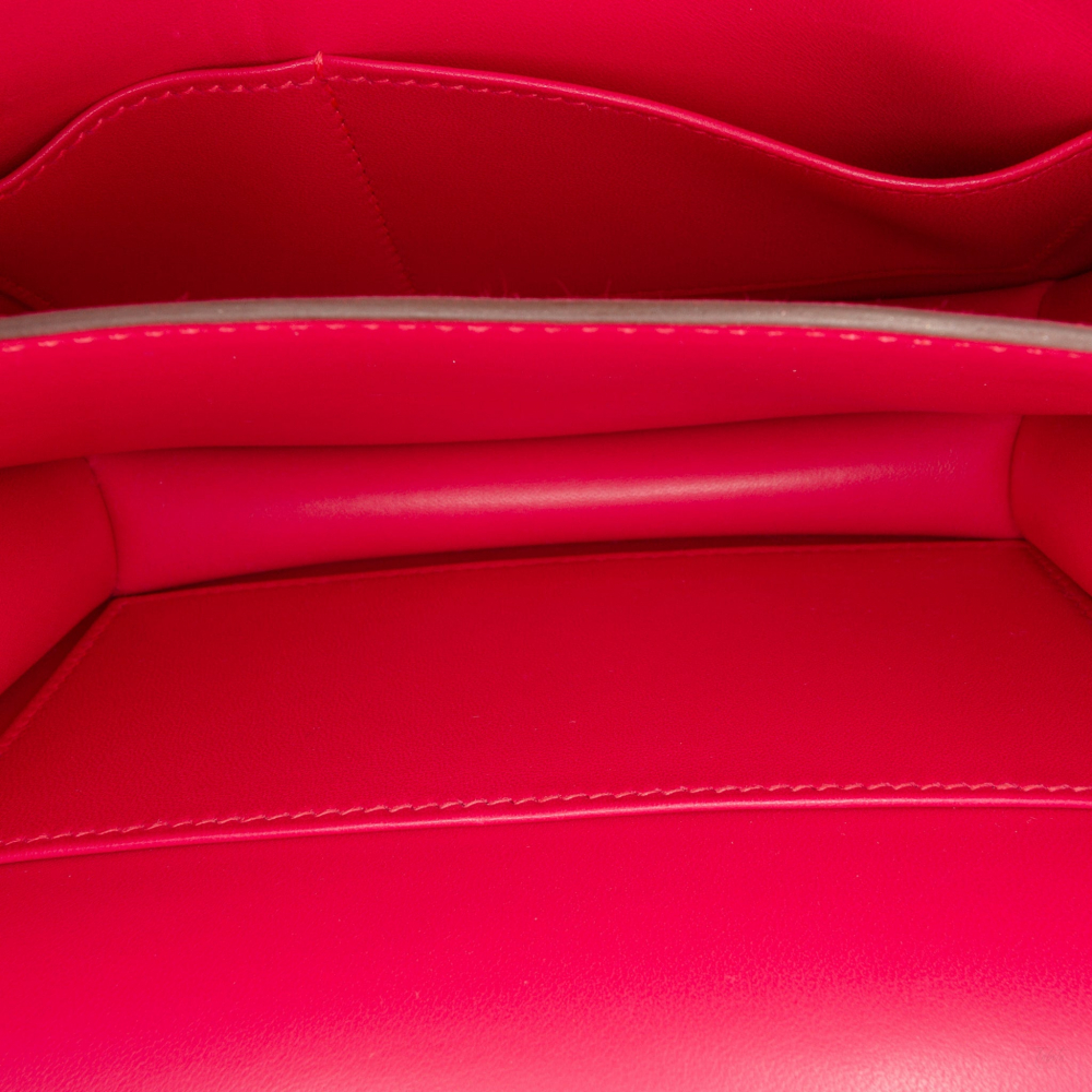 Hermès Constance 18 Chèvre Mysore Leather Shoulder Bag Rose Tyrien