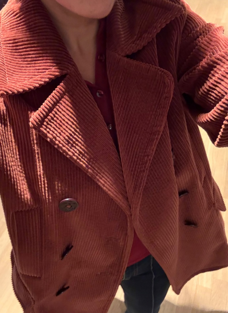 CAROLL Paris Caban aus Samt