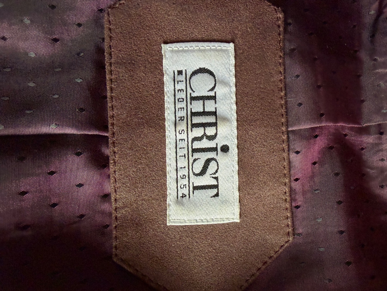 Christ BOMBER JACKE WILDLEDER