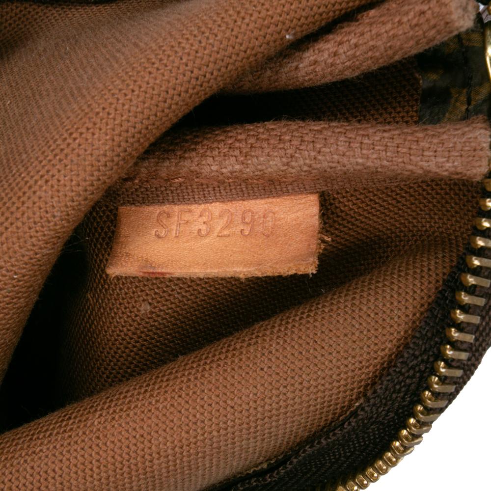 Louis Vuitton B Louis Vuitton Brown Monogram Canvas Fabric Monogram Mini Pochette Accessoires France