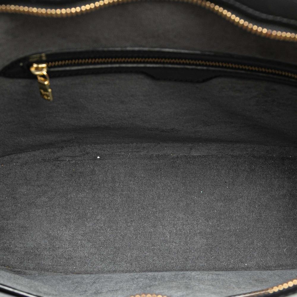 Louis Vuitton B Louis Vuitton Black Epi Leather Leather Epi Lussac France