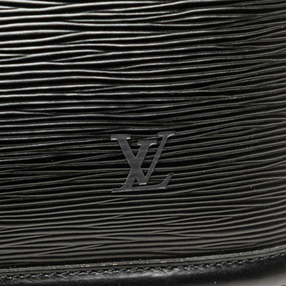 Louis Vuitton B Louis Vuitton Black Epi Leather Leather Epi Lussac France