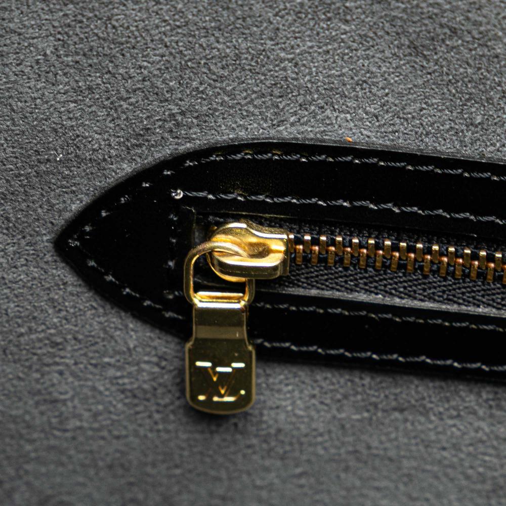 Louis Vuitton B Louis Vuitton Black Epi Leather Leather Epi Lussac France